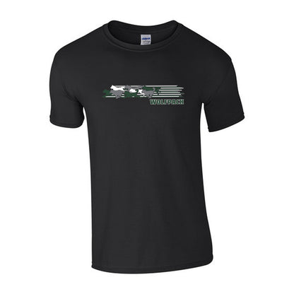 Black Gildan Adult Softstyle T-shirt