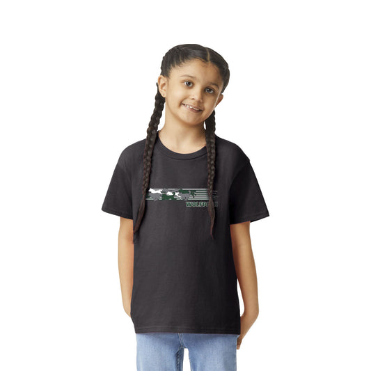 Black Youth Softstyle T-shirt