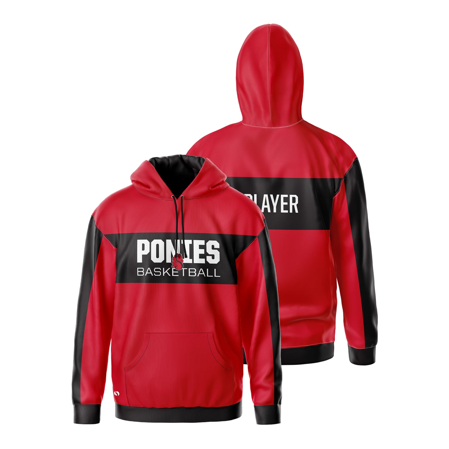 Ponies Basketball Hoodie