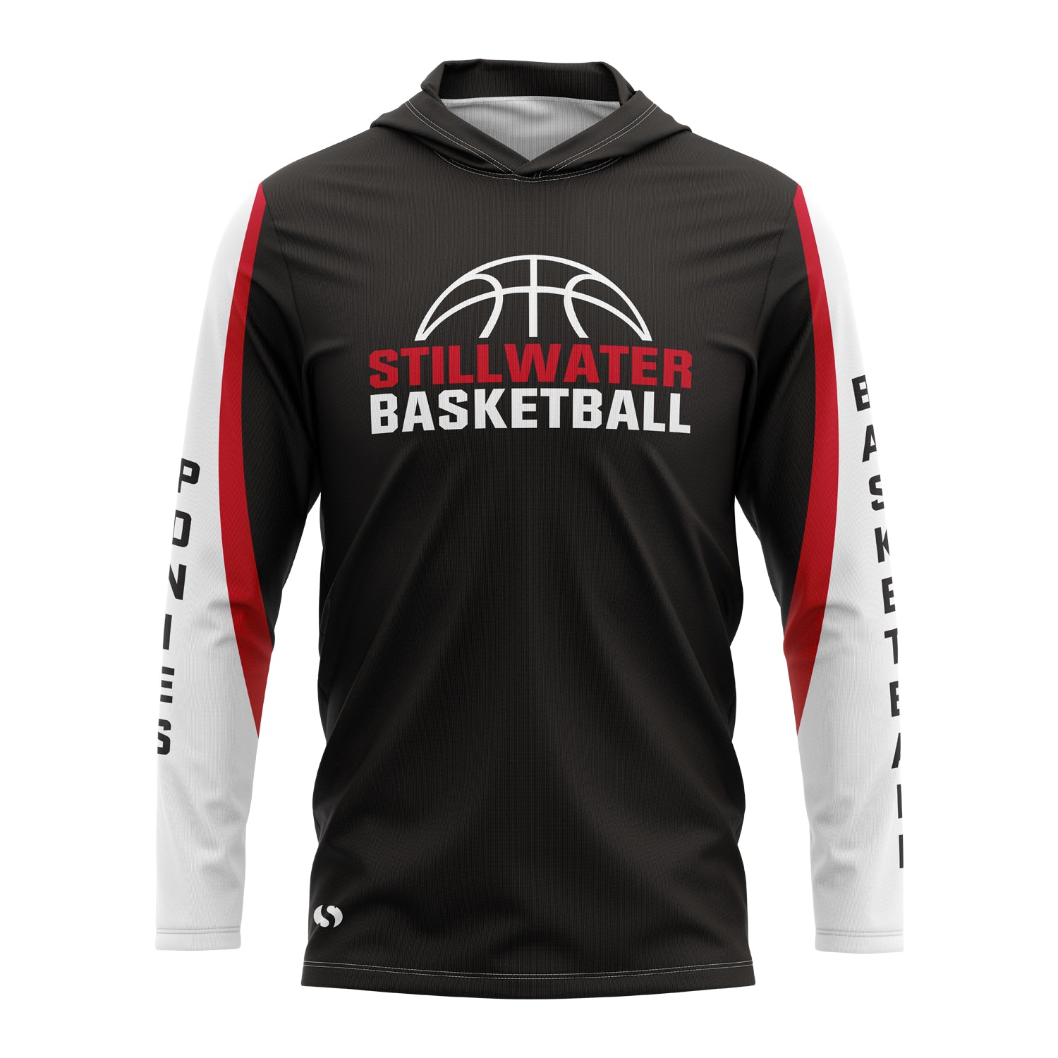 Basketball warm up shirts with hoods hotsell