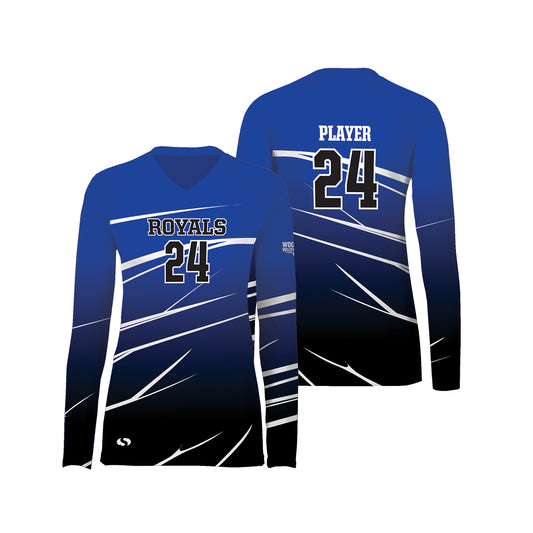 Long Sleeve BLUE Jerseys