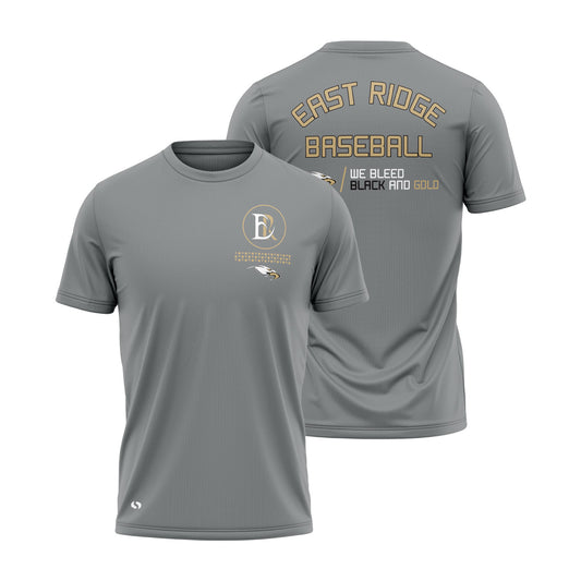 Bleed Black and Gold Short Sleeve T-shirt