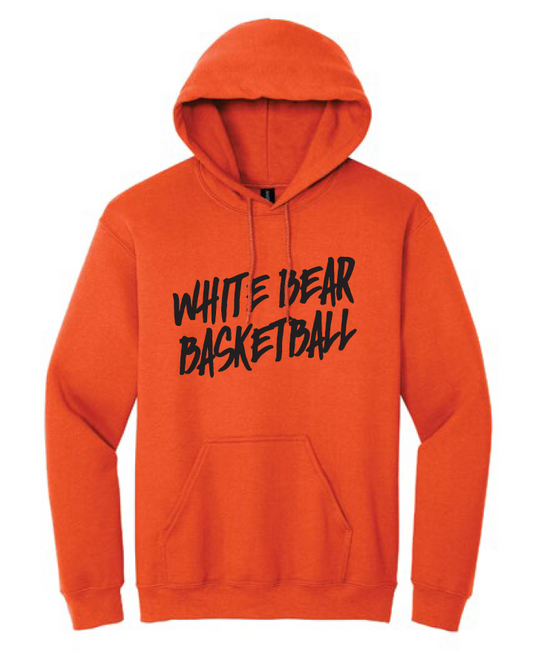 Gildan Orange Fan Hoodie