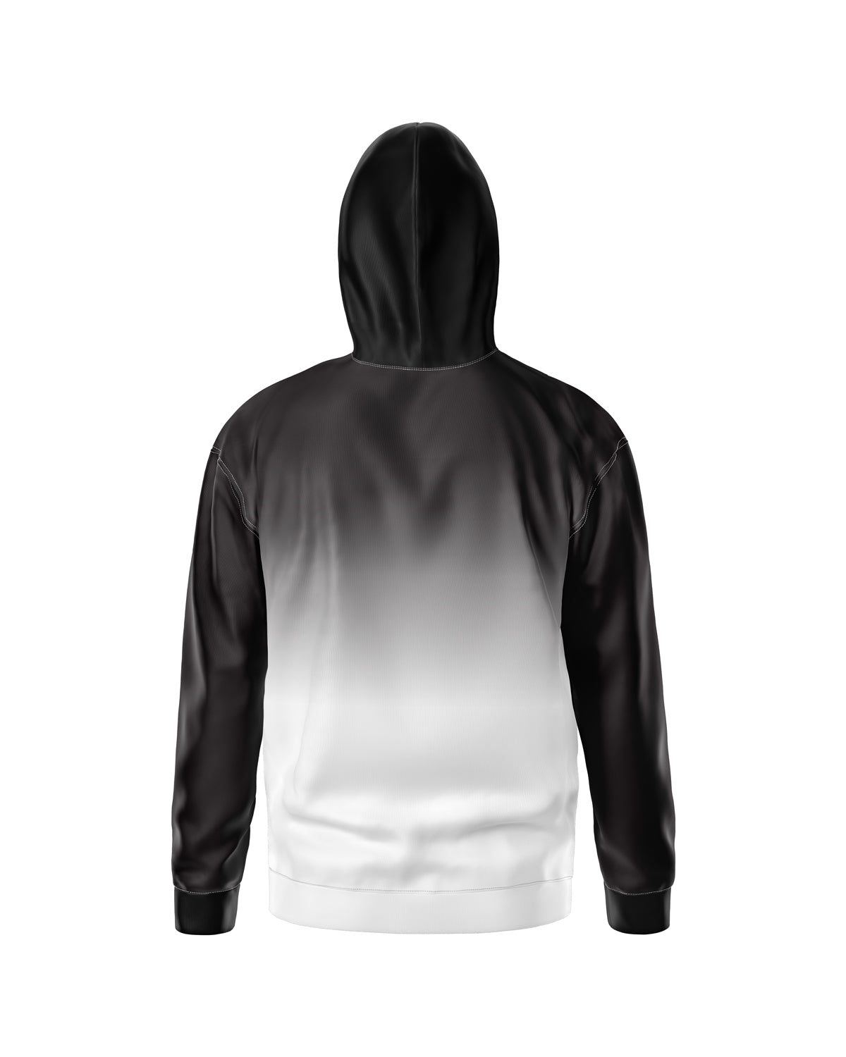 Ombre Black Hoodie